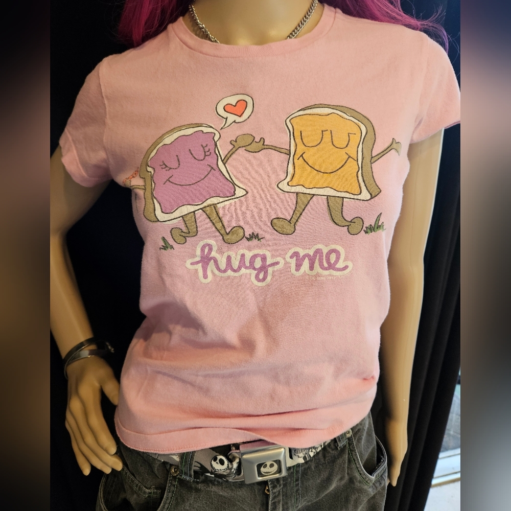 [Hug Me ] baby doll raver shirt. Size XL